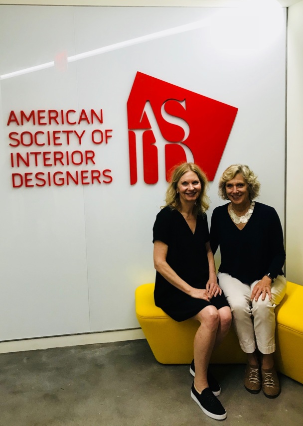 Tamalyn and Ann at the ASID Headquarters